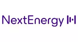 Het oude logo van Next Energy